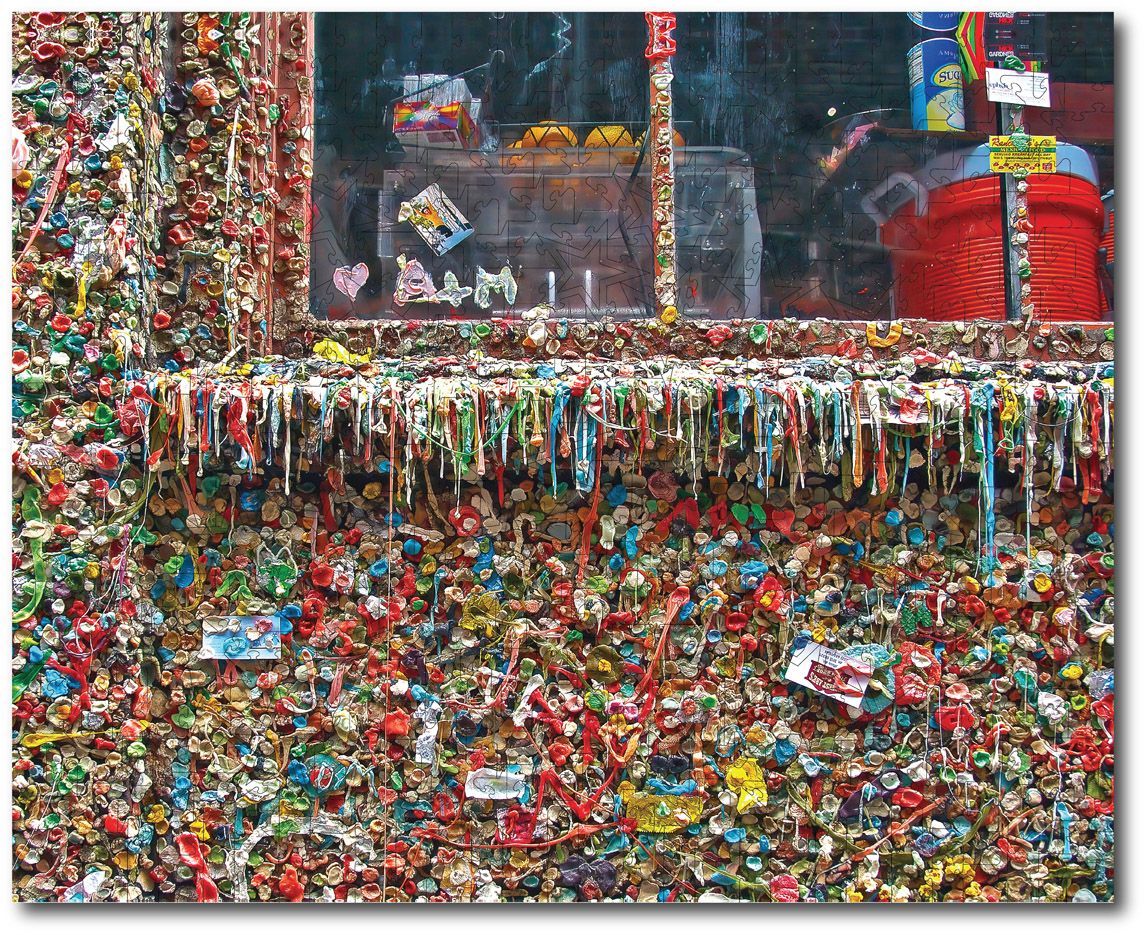 Noriko Buckles Noriko Buckles "All Chewed Up Bubble Gum Alley, Seattle"