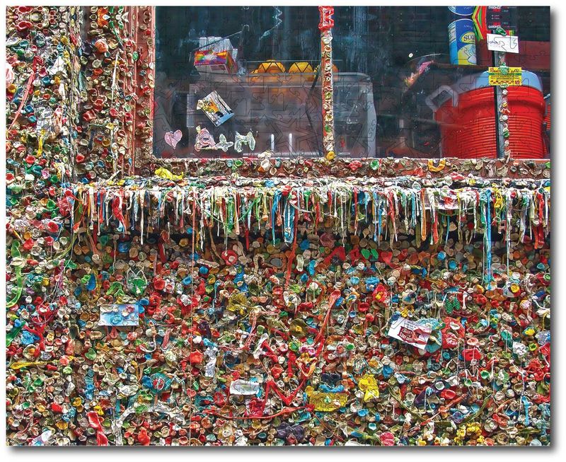 Noriko Buckles "All Chewed Up Bubble Gum Alley, Seattle"