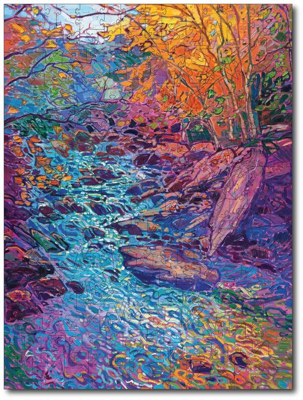 Erin Hanson "Lighted Brook"