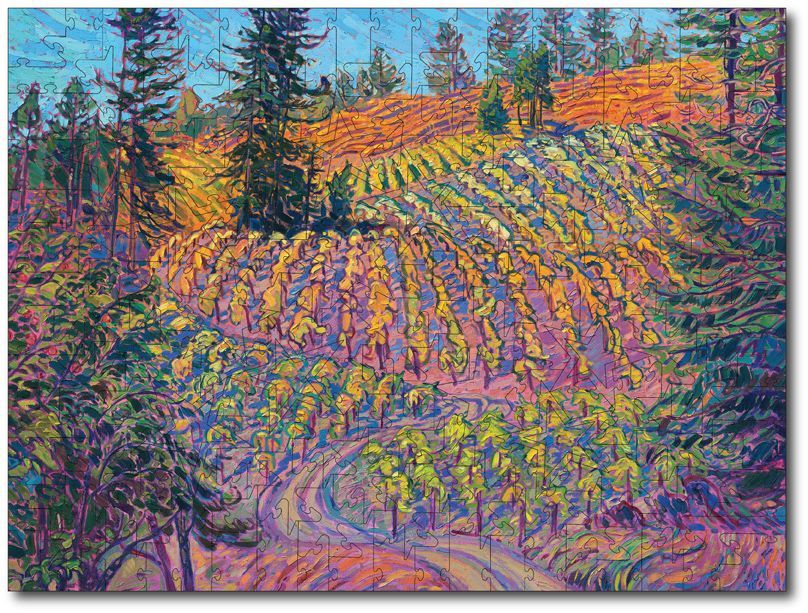 Erin Hanson "Mendocino Vineyard"