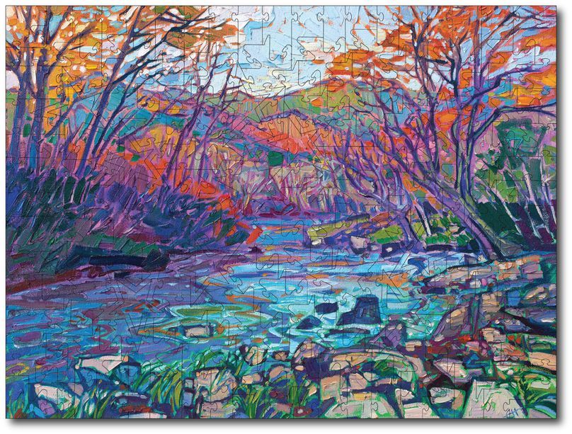 Erin Hanson Erin Hanson "Blue Ridge Waters"