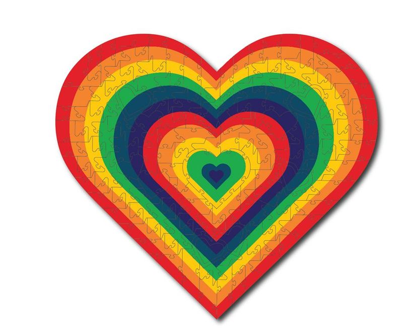Rainbow Heart