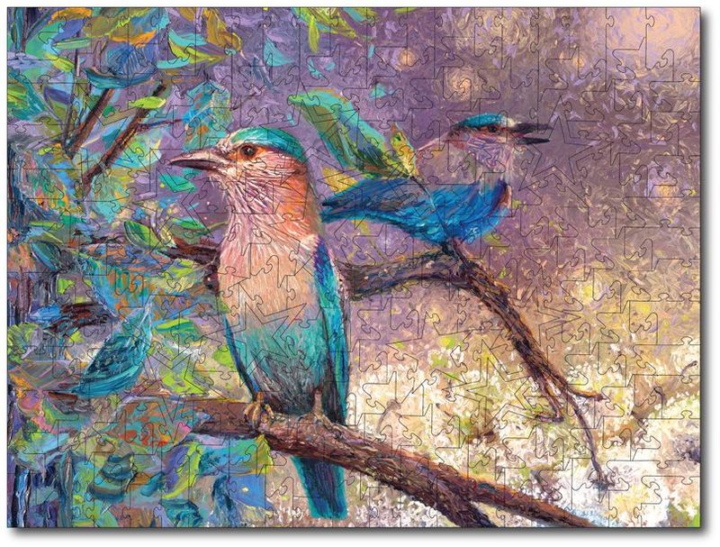 Iris Scott "Indian Rollers"