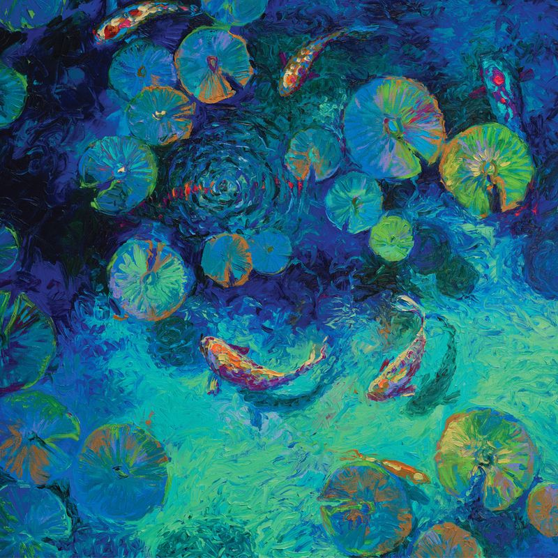 Iris Scott "Taiwankoi" Square