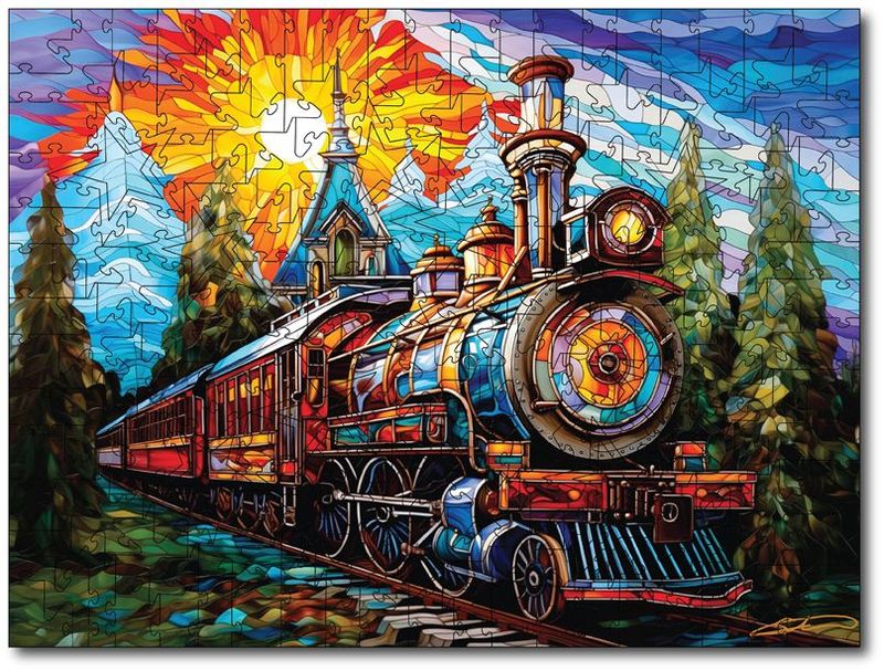Shawna Stewart Shawna Stewart "Train Ride Through the Woods"