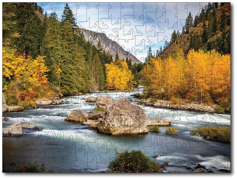 Fall Colors on Wenatchee River