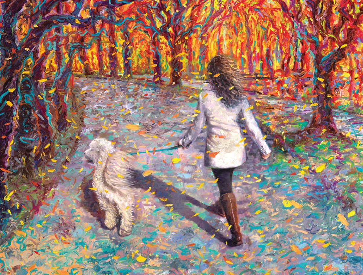 Iris Scott Iris Scott "Claudia and Teddy" Retangular