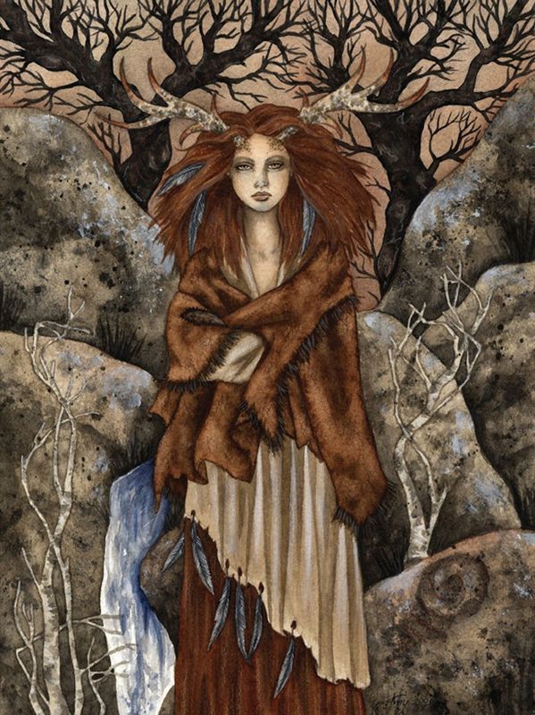 Amy Brown "Forest Spirit Green"