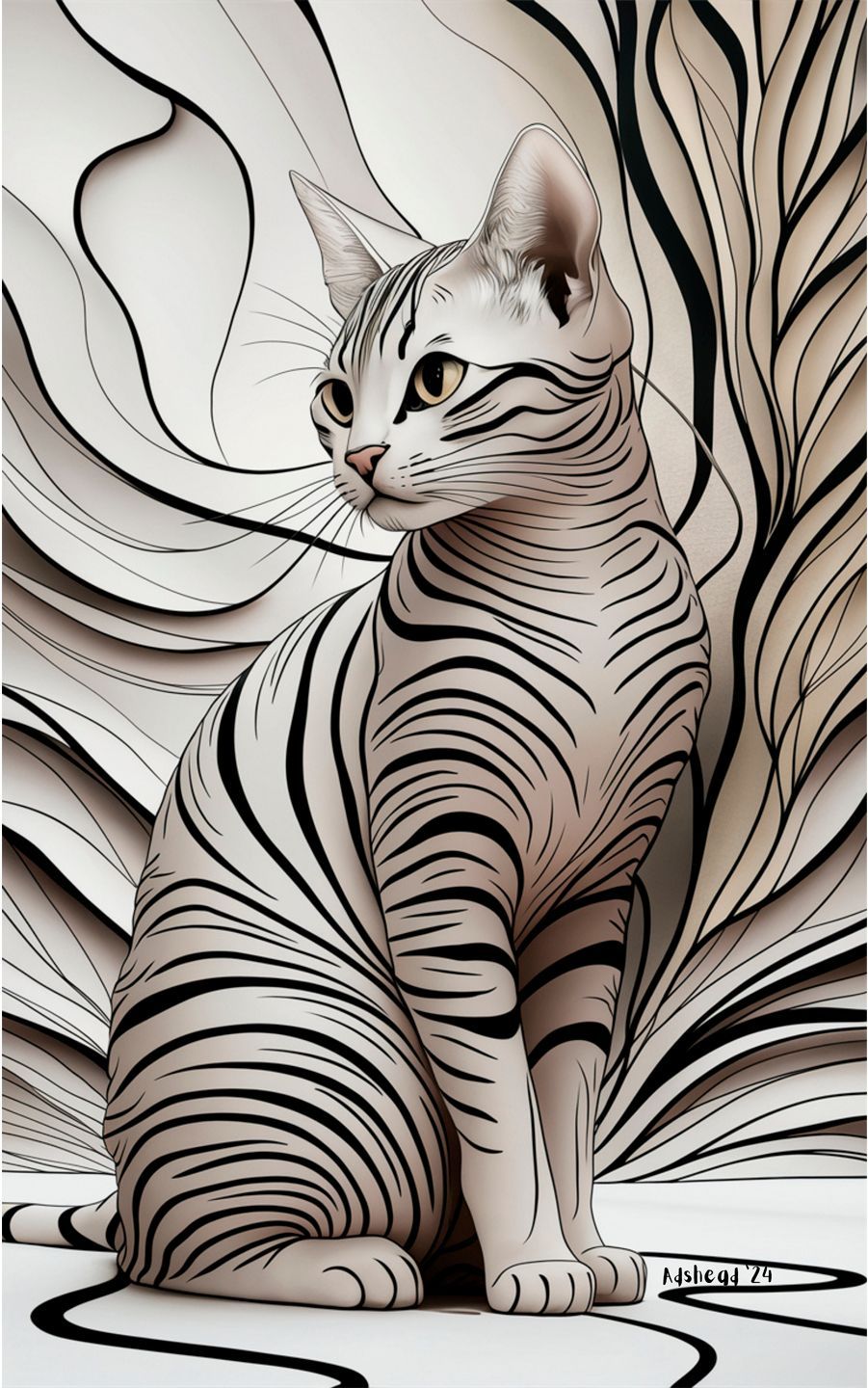 Jefferson Adshead Jefferson Adshead "Cat of a Different Stripe"