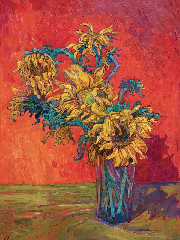 Erin Hanson Erin Hanson "Sunflower Hues"