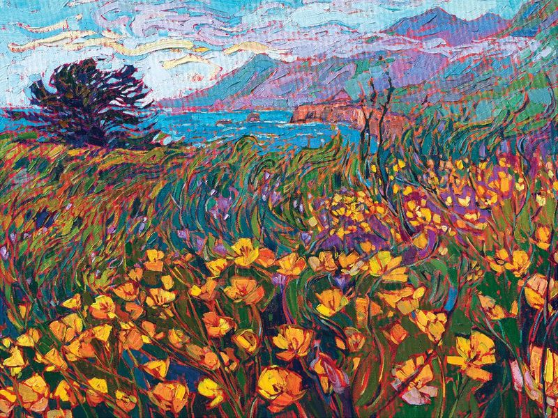 Erin Hanson Erin Hanson "Coastal Poppies"
