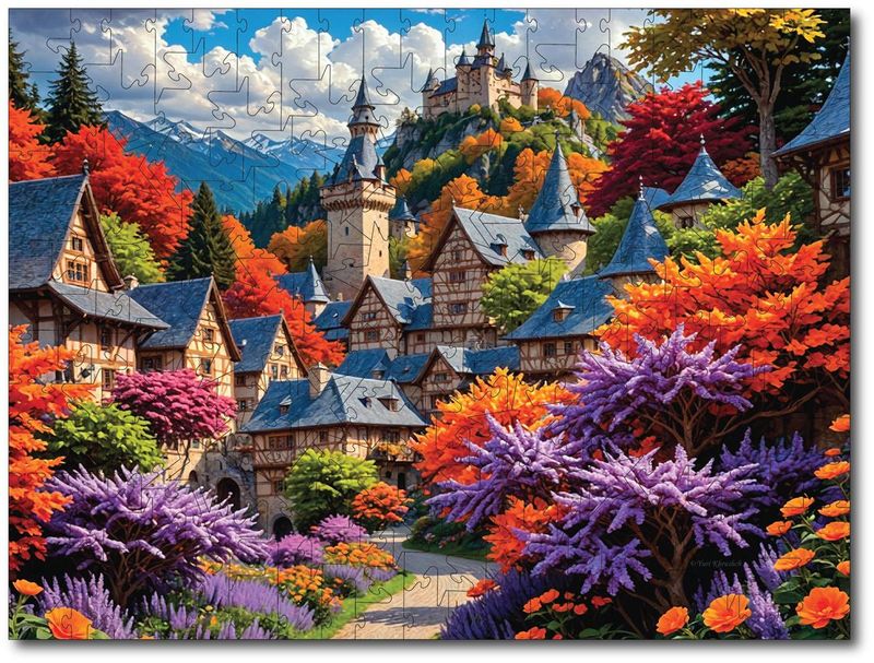 Yuri Khrischch "Alpine Village"