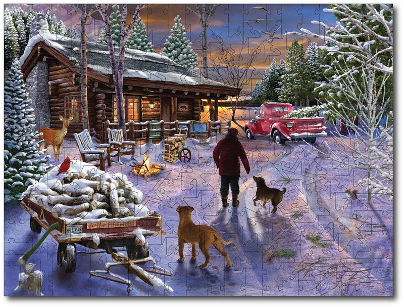 Bigelow Illustrations "Winter Refuge"