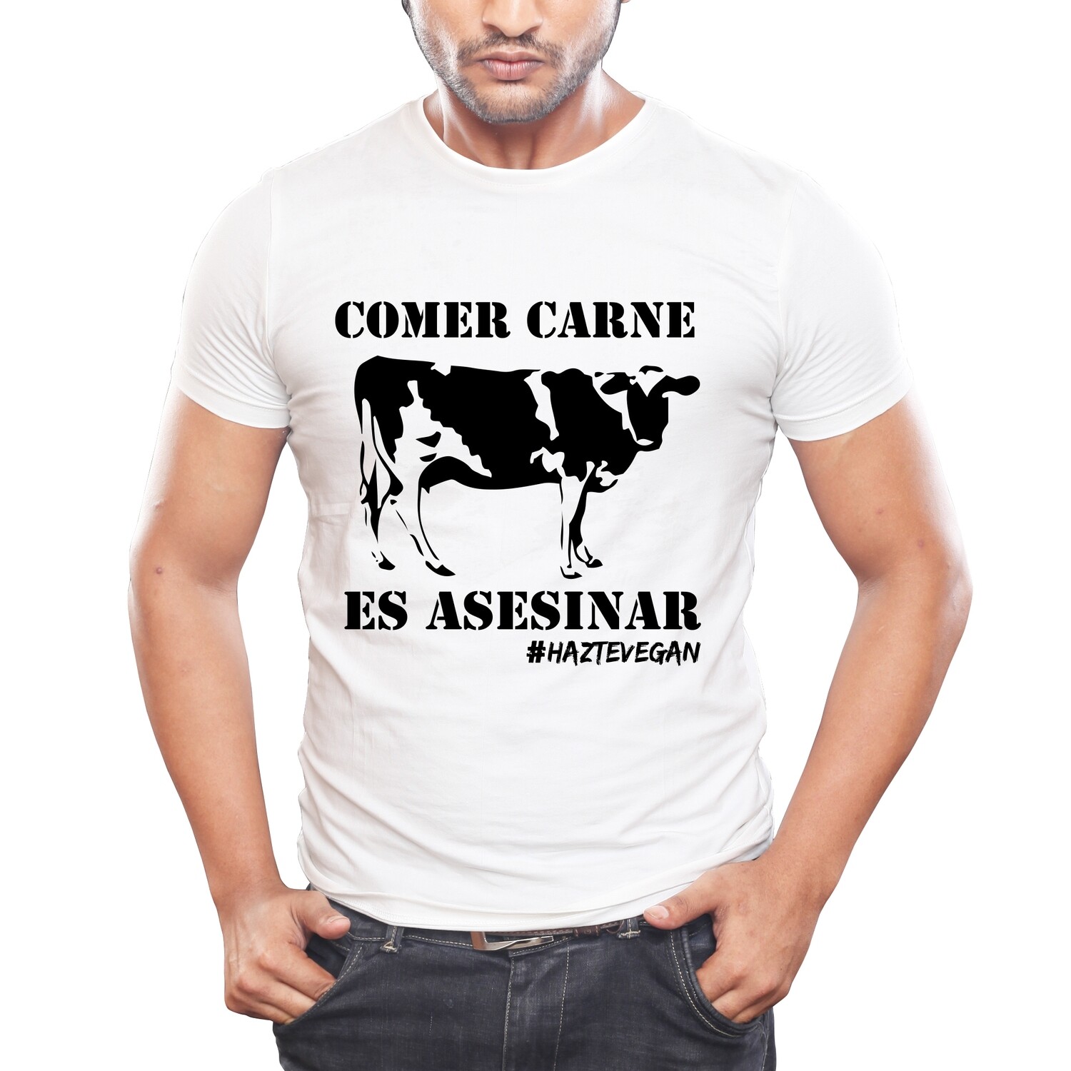 Message T in Spanish: comer carne es asesinato