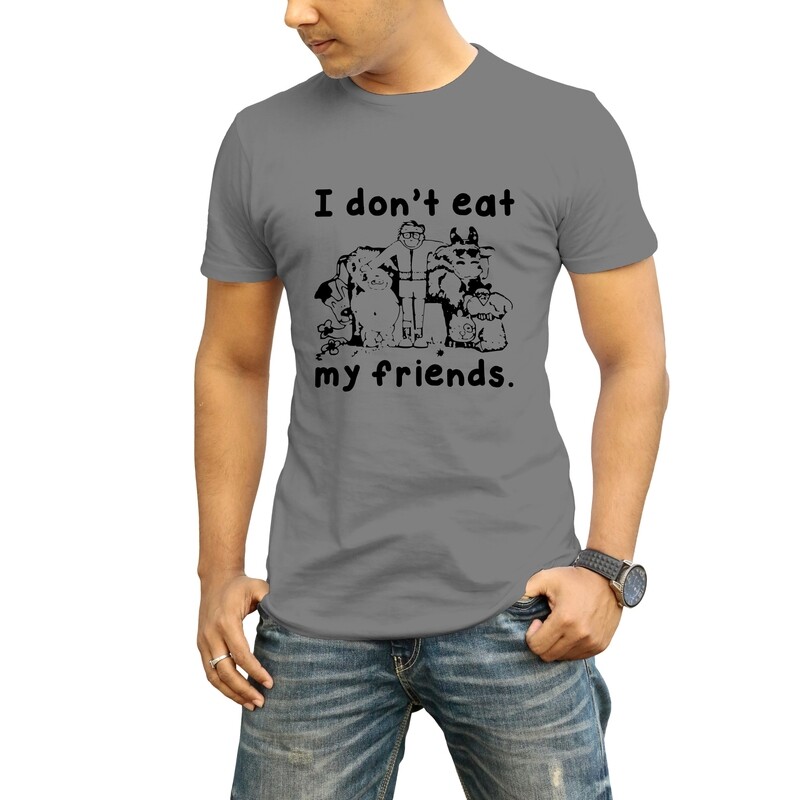 Black or Grey short sleeved Message Tee