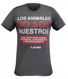 Grey Tee with short sleeves and message