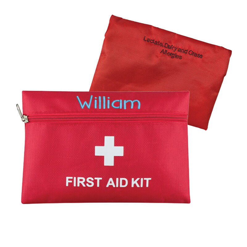 First-Aid Pouch | Personalized | Red
