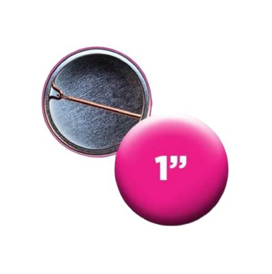 1" | Custom | Round | Pinback Buttons