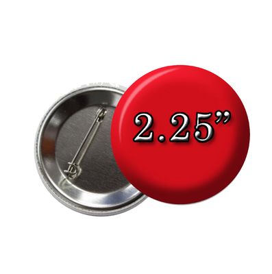 2.25" | Round | Custom Photo | Pinback Buttons