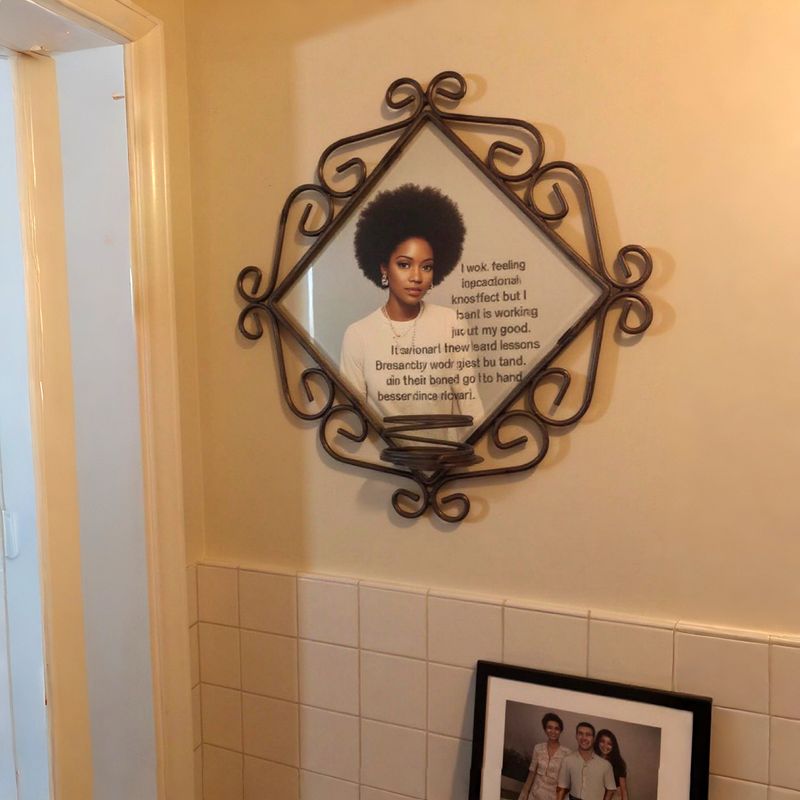 Personalized | Photo | Wrought Iron Votive candle holder | Farmhouse candle holder | Memorials | Housewarming Gift