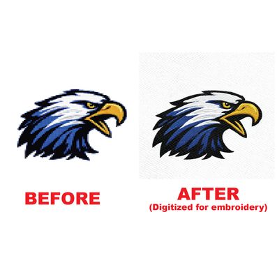 Embroidery Digitizing Services for Machine Embroidery