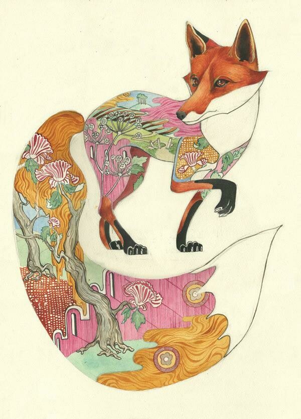 &#39;Red Fox&#39; Card