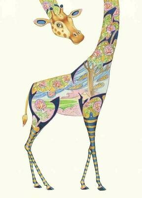 &#39;Giraffe&#39; Card