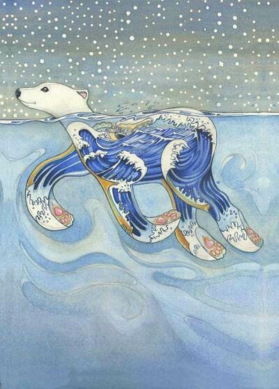 &#39;Polar Bear&#39; Card