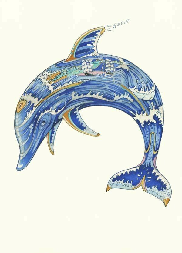 &#39;Dolphin&#39; Card
