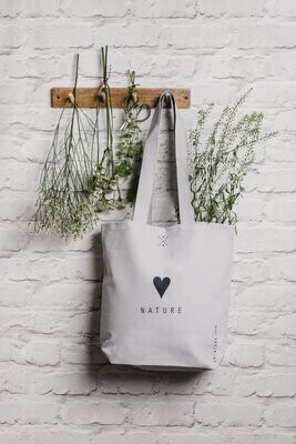 Love Nature Tote Bag - Grey