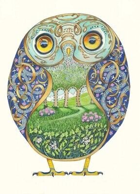 &#39;Baby Owl&#39; Card