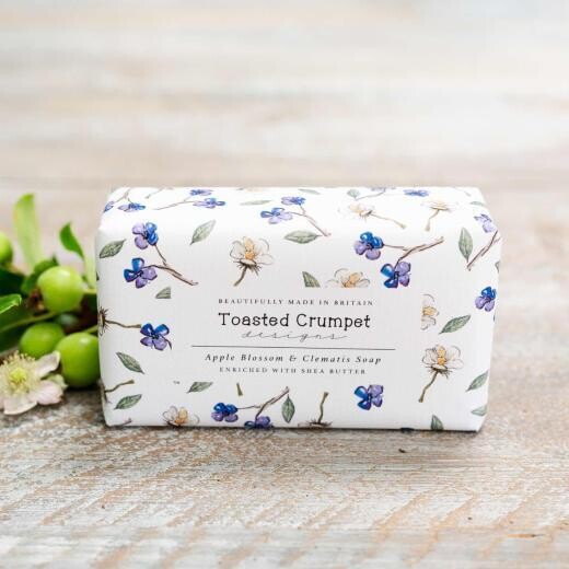 Apple Blossom &amp; Clematis Soap