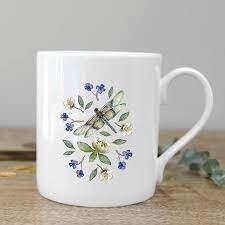 Dragonfly Mug in a Gift Box
