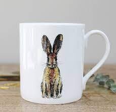Hare Mug in a Gift Box