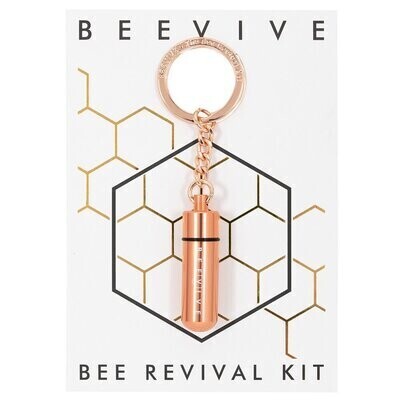 Bee Revival Keyring - Rose Gold