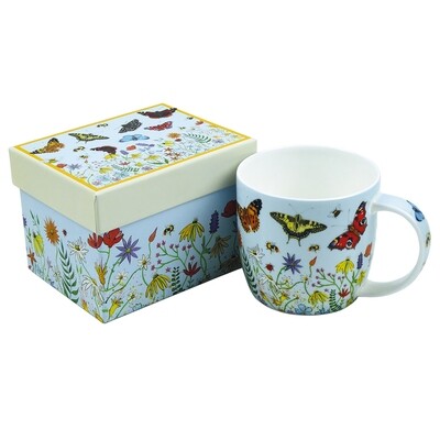 Butterflies China Mug