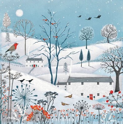Snowscape - pack of 10 Christmas cards