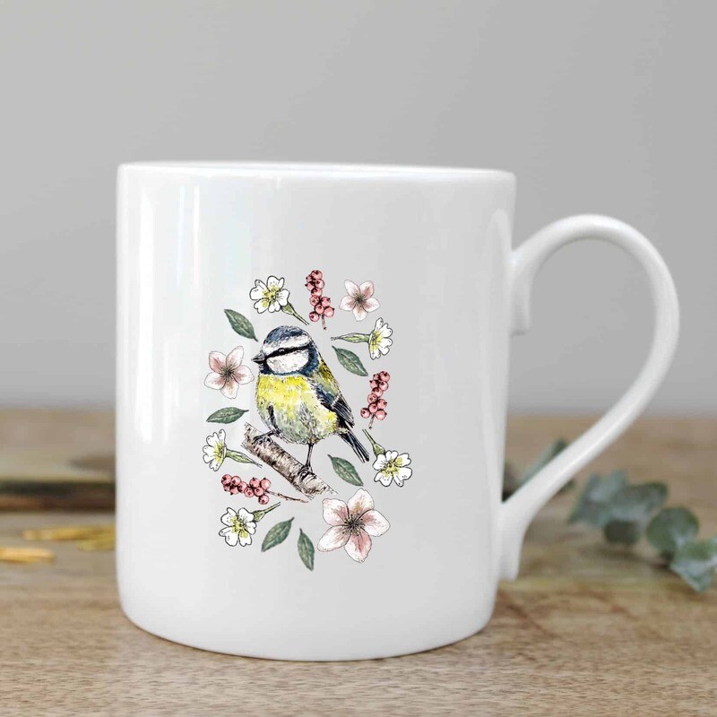 Garden Birds Mug in a Gift Box