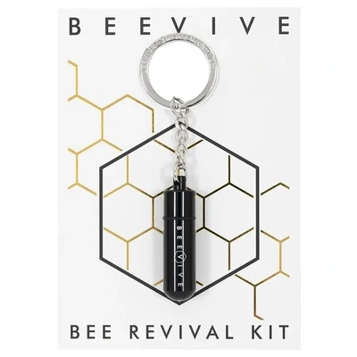 Bee Revival Keyring - Black