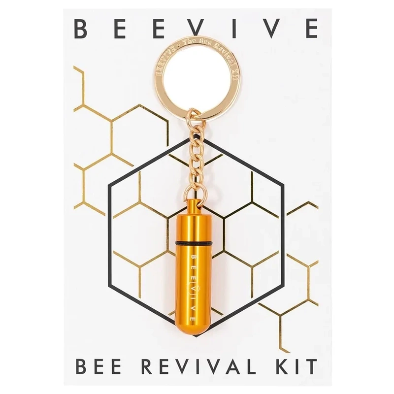 Bee Revival Keyring - Gold