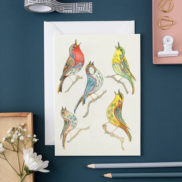 &#39;Songbird Singing Competition&#39; card