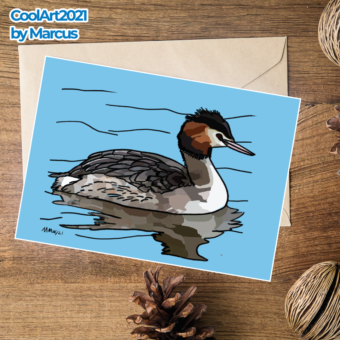 Grebe- CoolArt2021 by Marcus