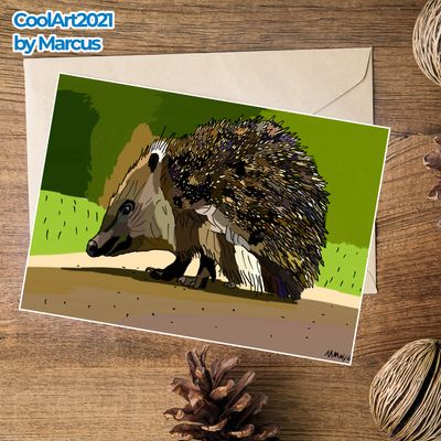 Hedgehog- CoolArt2021 by Marcus