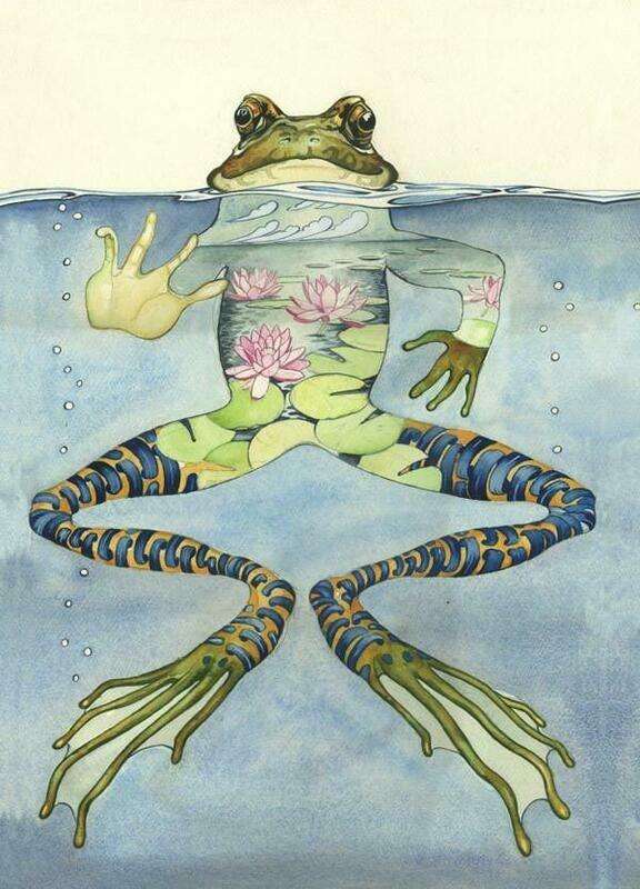 'Frog' Card