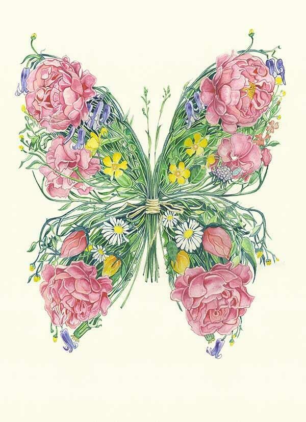 'Butterfly' Card