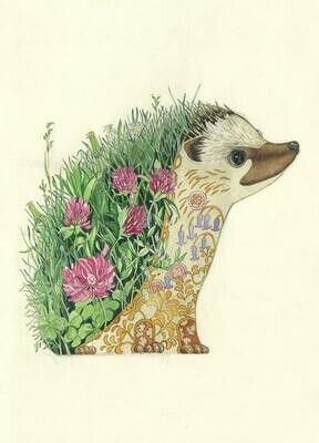 'Hedgehog' Card