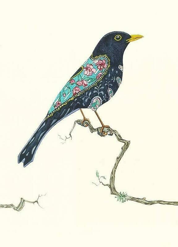 'Blackbird' Card