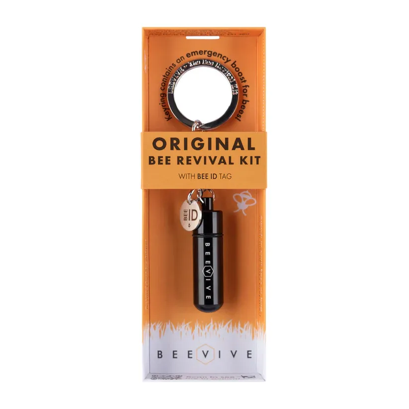 Bee Revival Keyring - Black