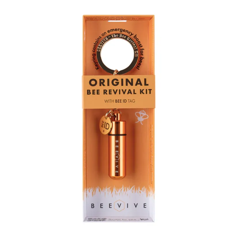 Bee Revival Keyring - Gold