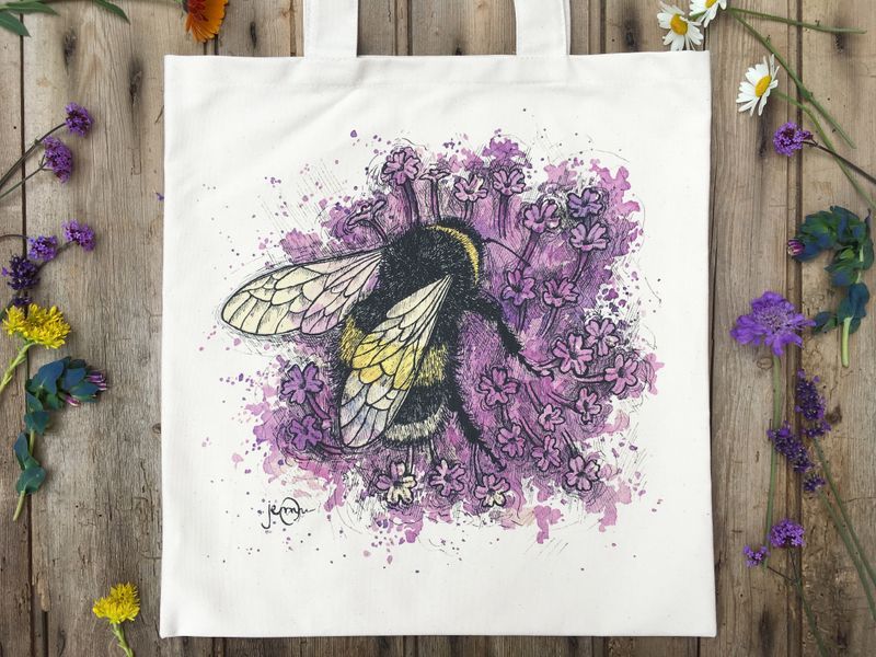 Bumblebee Tote Bag